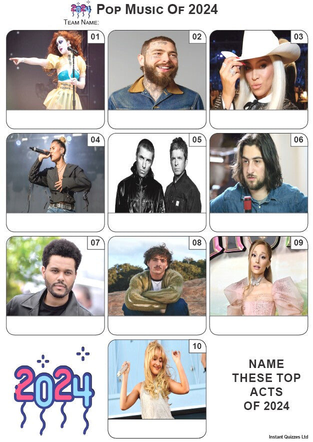 Quiz Pack 3336