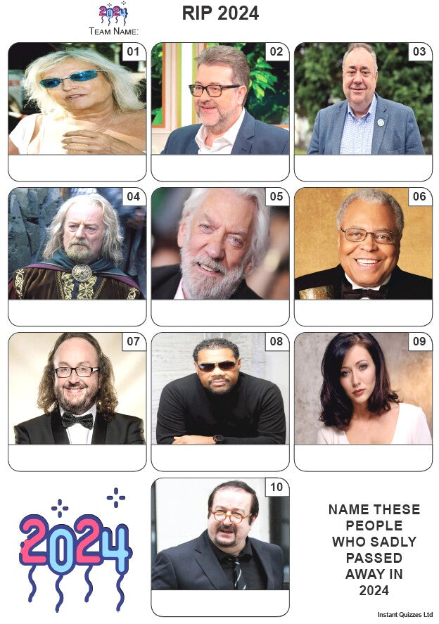 2024 Quiz Pack 1 - 24QP1