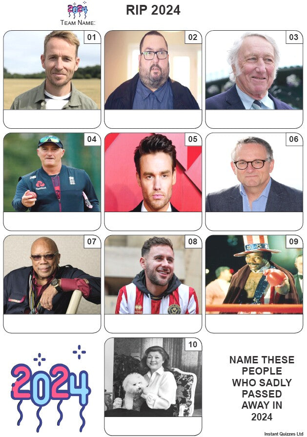 2024 Mixed Quiz Pack - 24QP5