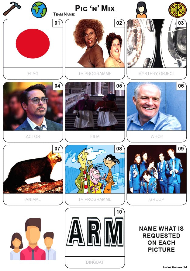 Pic 'n' Mix - Mini Picture Quiz Z4220