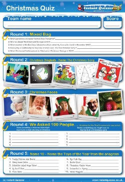 Christmas Handout Quiz 3 - H141