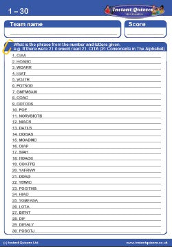 1-30 Handout Quiz 2