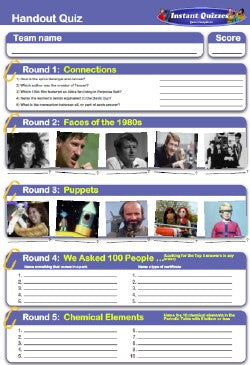 Handout Quiz 204
