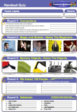 Handout Quiz 207