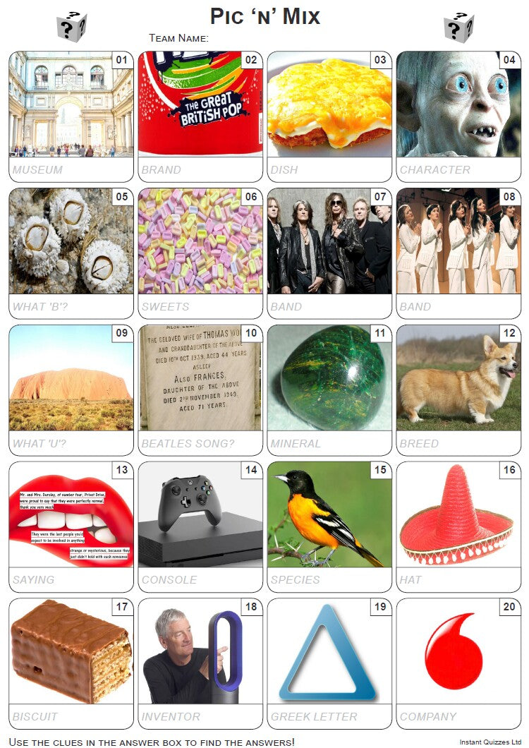 Free Bumper Quiz