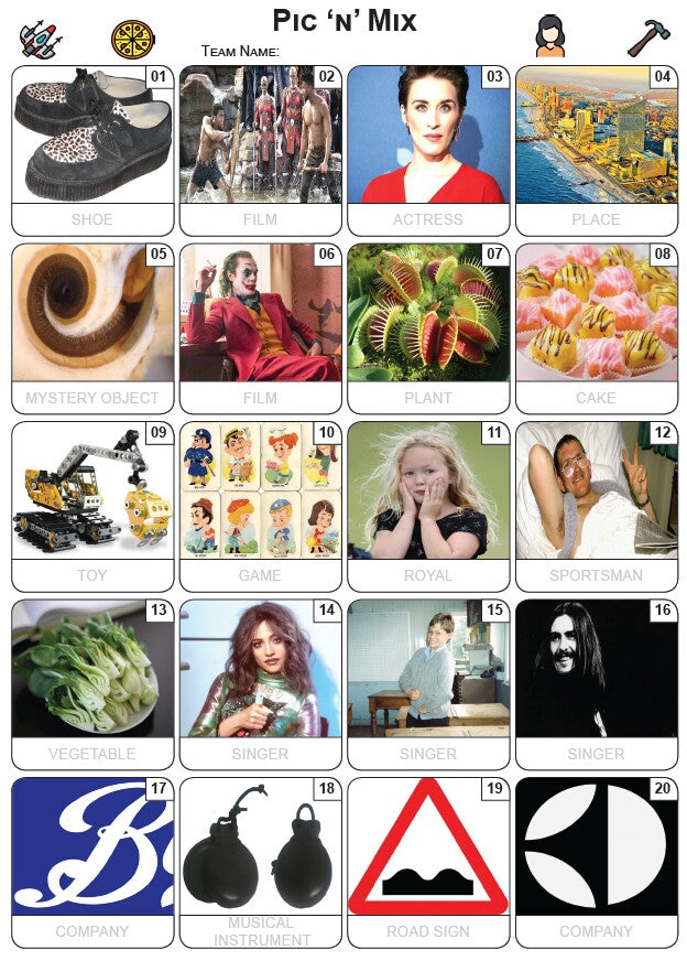 Pic 'n' Mix Picture Quiz - PR2310