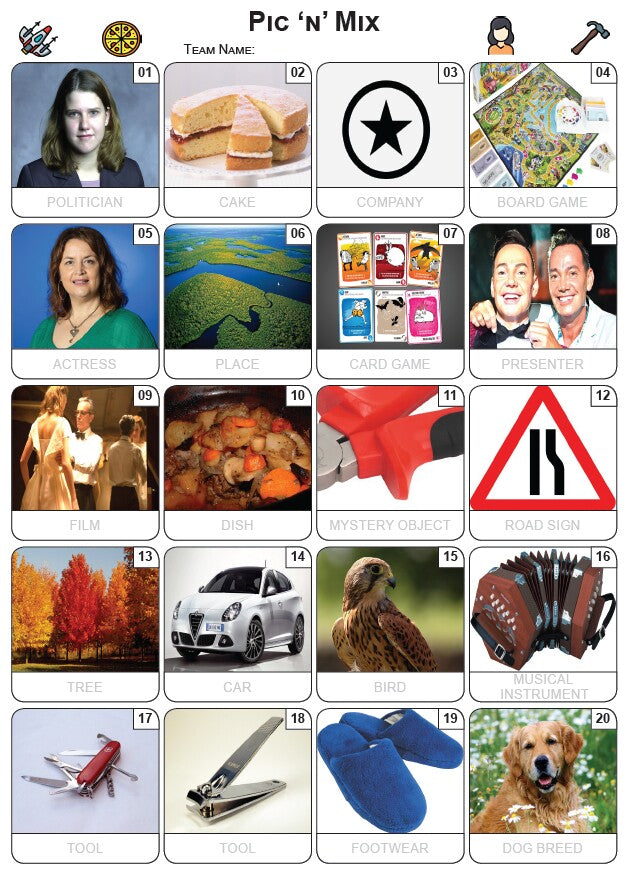 Pic 'n' Mix Picture Quiz - PR2319