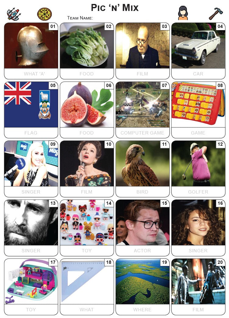 Pic 'n' Mix Picture Quiz - PR2340
