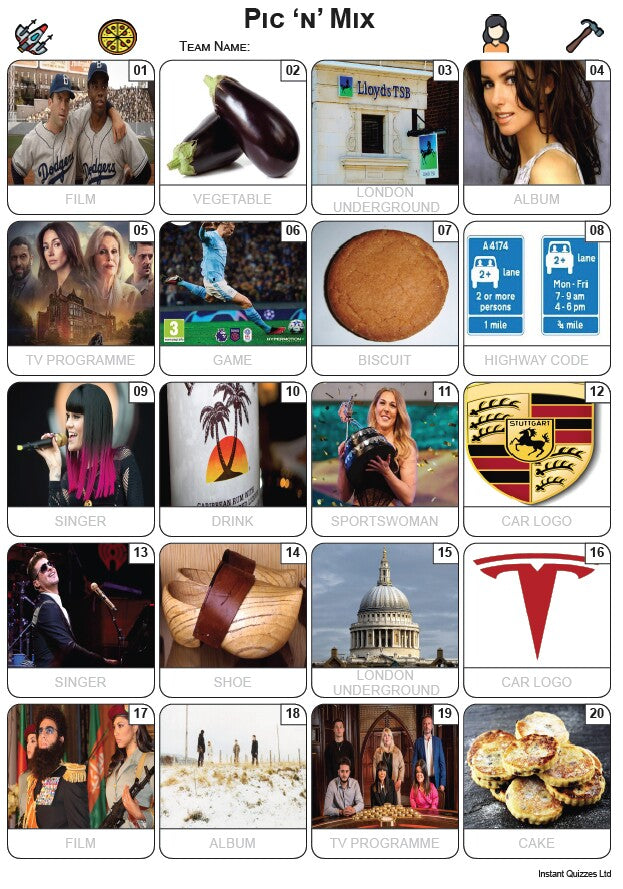 Pic 'n' Mix - Picture Quiz PR2466
