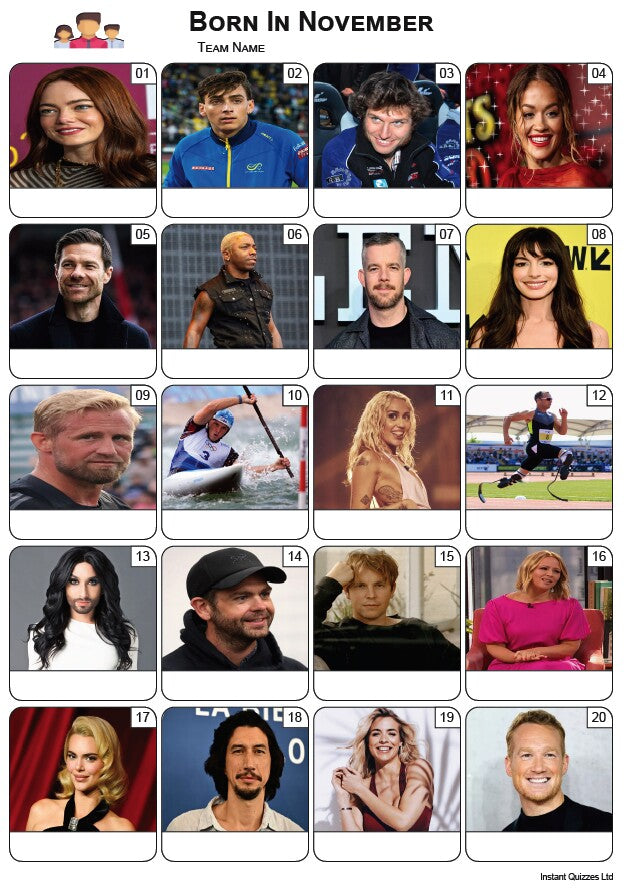 Bumper Quiz Pack 853