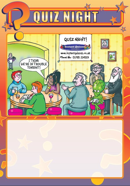 Free Pub Quiz Poster