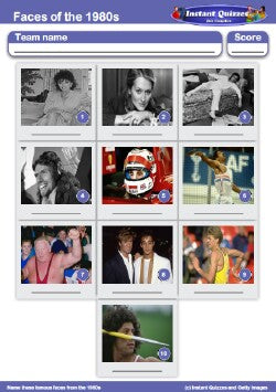 1980s Quiz Pack 1