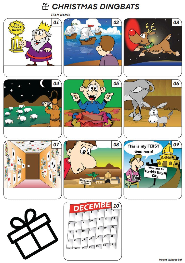 Christmas Dingbats - Z3100