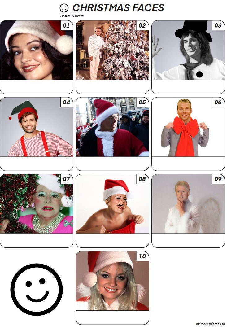 Christmas Quiz Pack 32 - Easier Quiz Questions