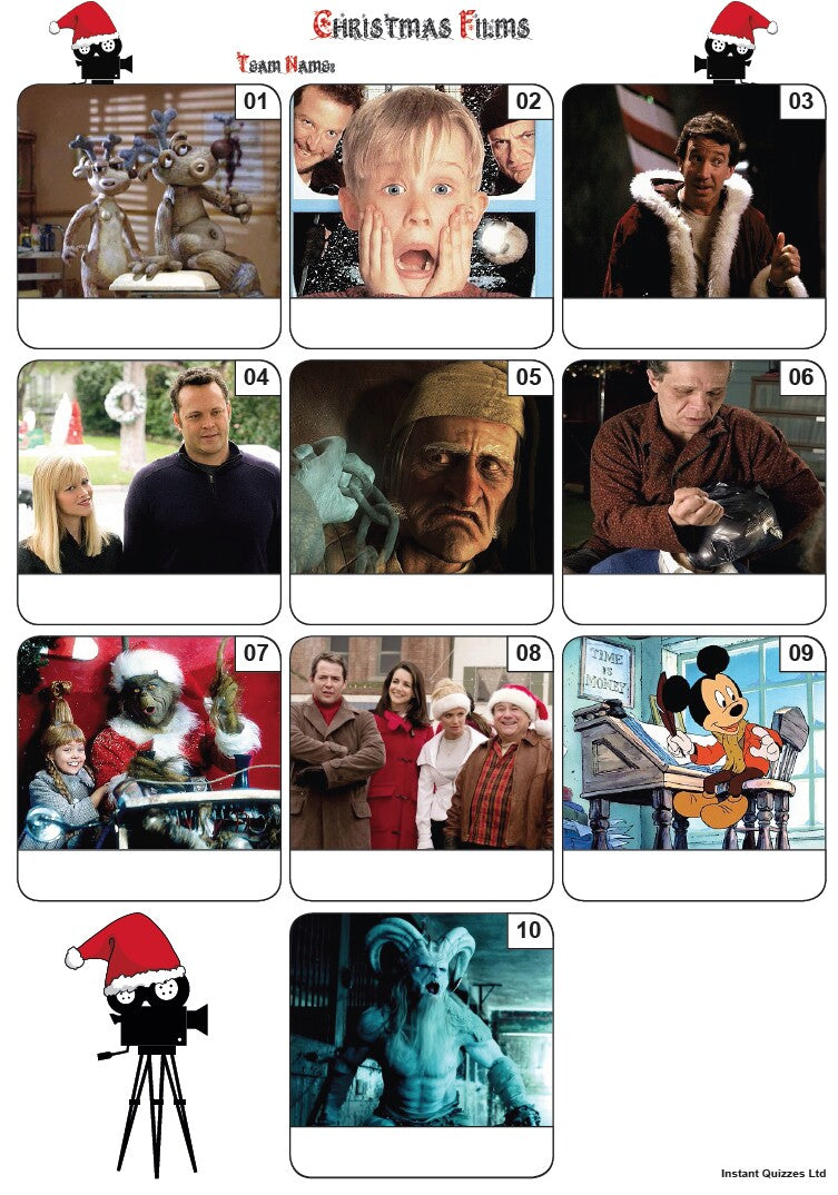 Christmas Films - Z3191