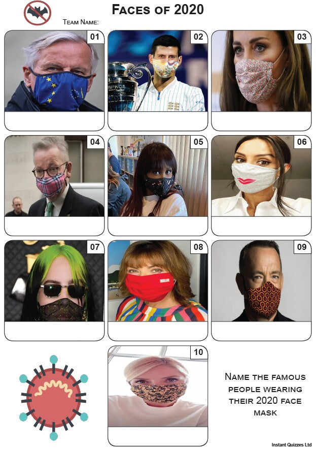 2020 Fun Quiz Pack