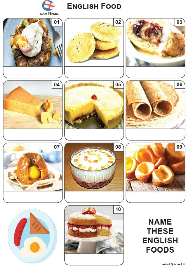 Saint George's Day Quiz Pack 9