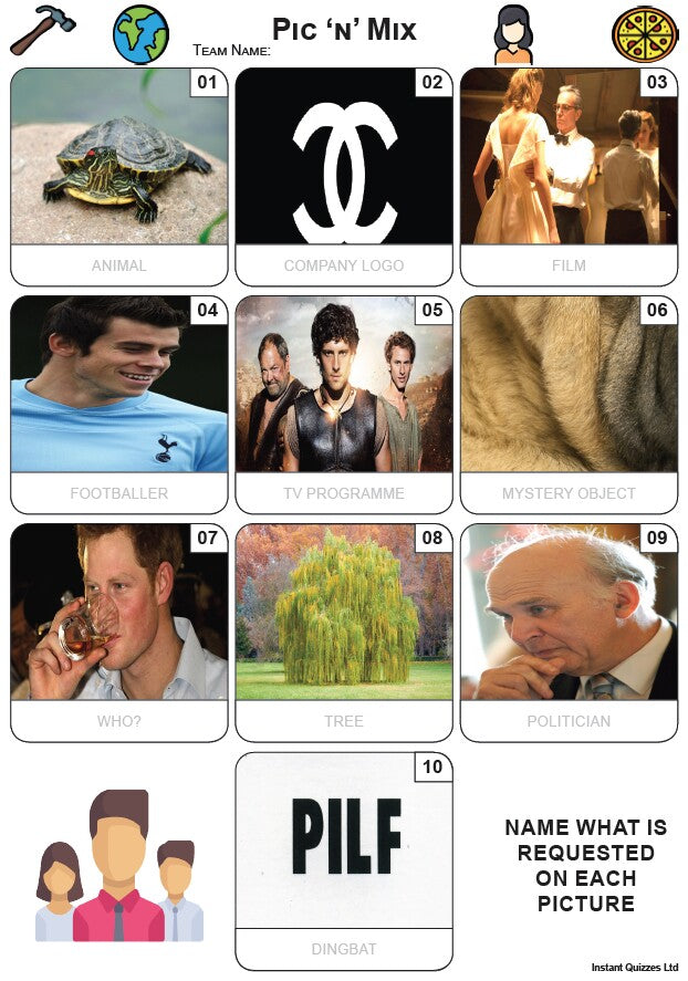 Pic 'n' Mix Mini Picture Quiz - Z3840