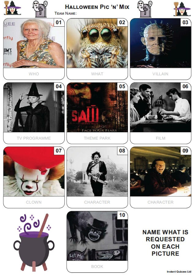 Halloween Pic 'n' Mix - Z3843