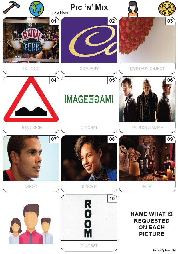 Pic 'n' Mix Mini Picture Quiz - Z3947