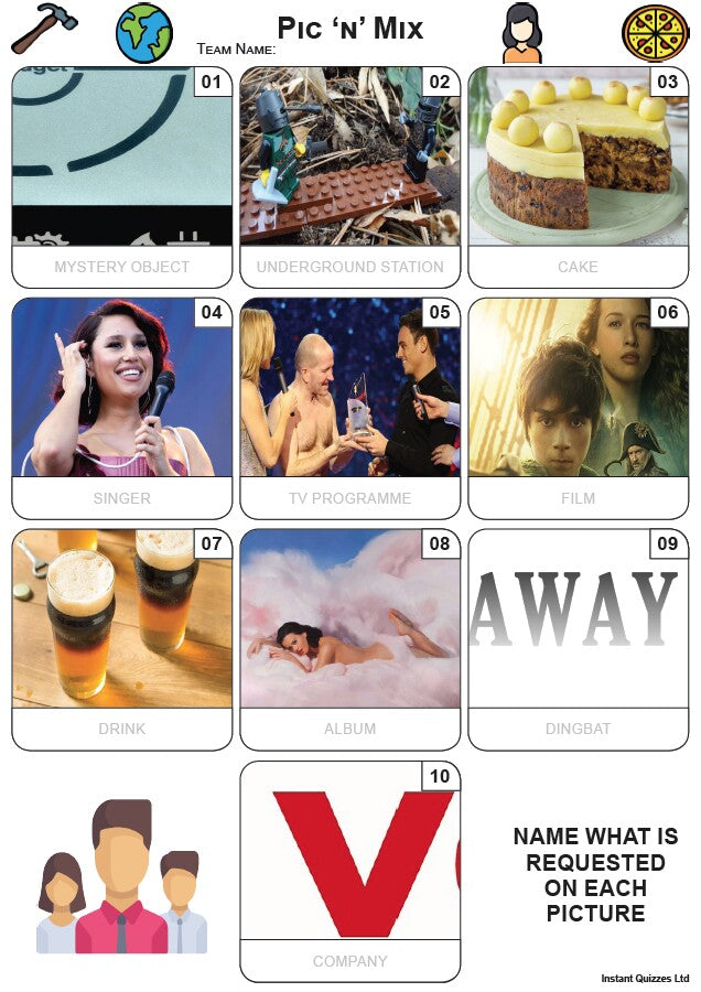 Easier Quiz Pack 3183