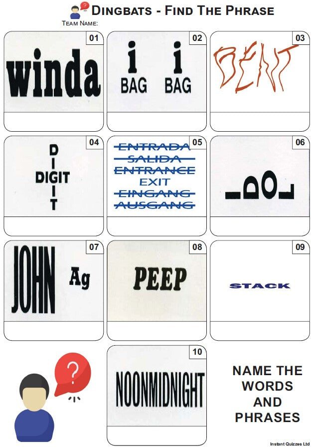 Easier Quiz Pack 3187