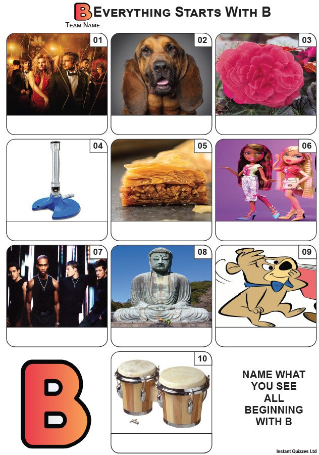 Easier Quiz Pack 3199