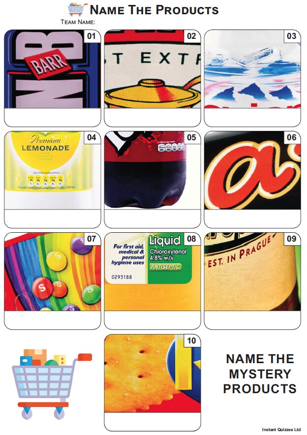 Easier Quiz Pack 3211
