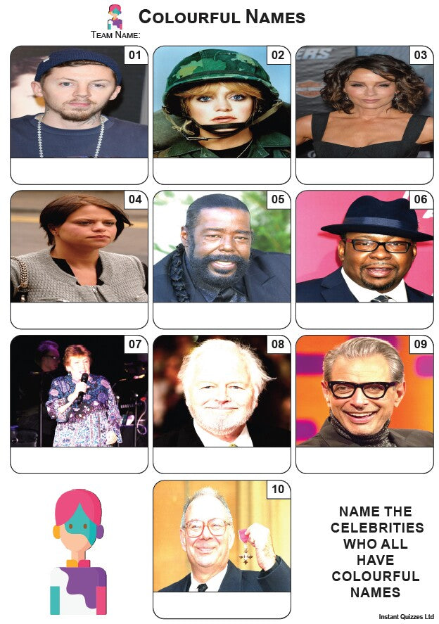 Easier Quiz Pack 3259