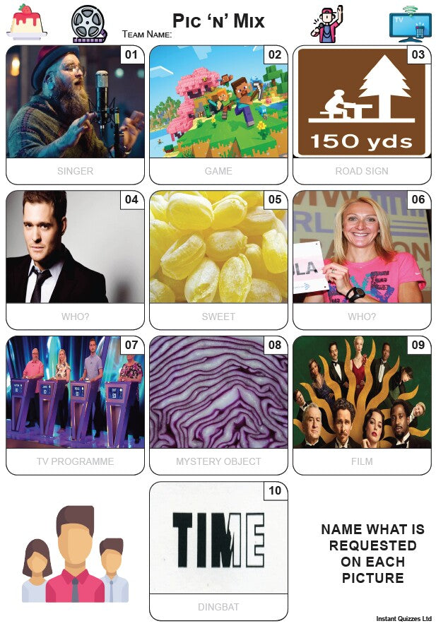 Pic 'n' Mix - Mini Picture Quiz Z4072