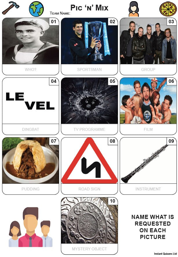 Pic 'n' Mix - Mini Picture Quiz Z4074