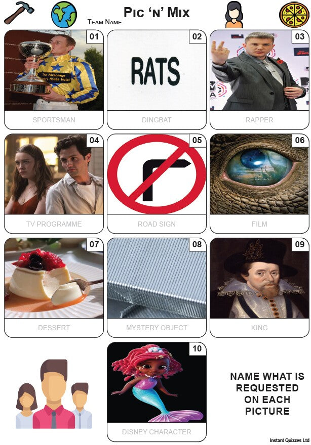 Easier Quiz Pack 3275