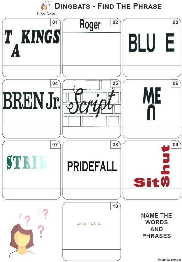 Easier Quiz Pack 3283