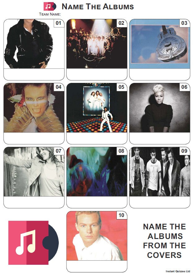 Easier Quiz Pack 3319