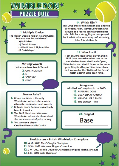 Newest Quizzes