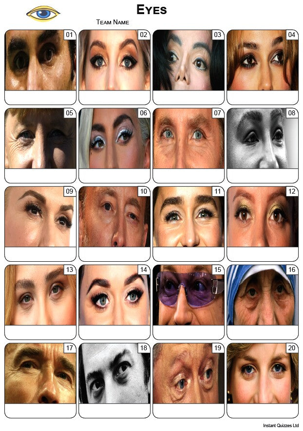Picture Quizzes