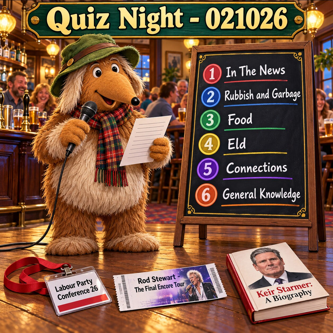 Quiz Night - 2nd October 2026