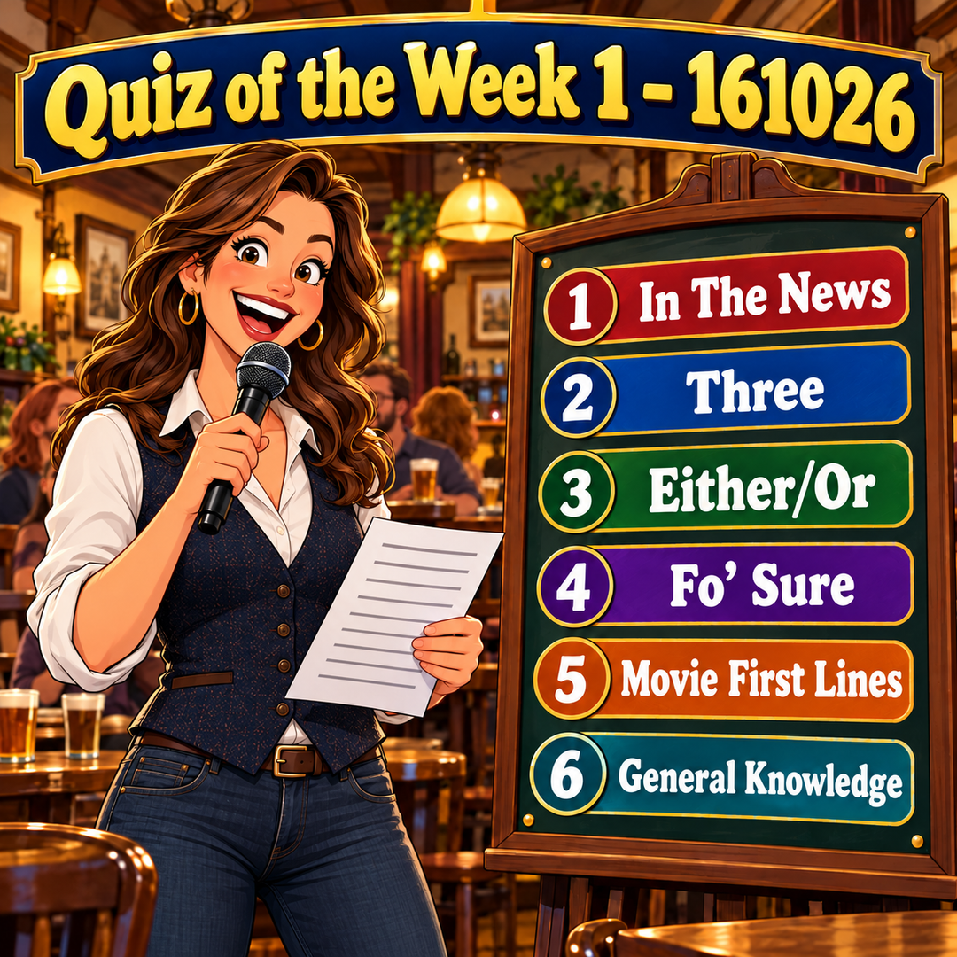 Quiz of the Week 1 - 16th October 2026