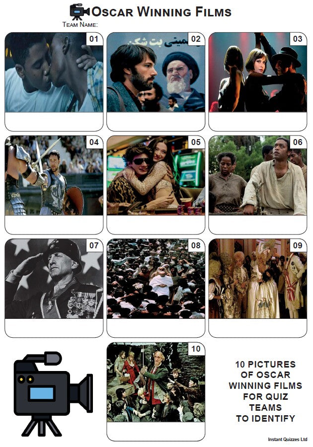 Mixed Bag Quiz Pack 3597 - Five rounds of Mixed Bag/General Knowledge Questions and a 10 Picture Quiz.