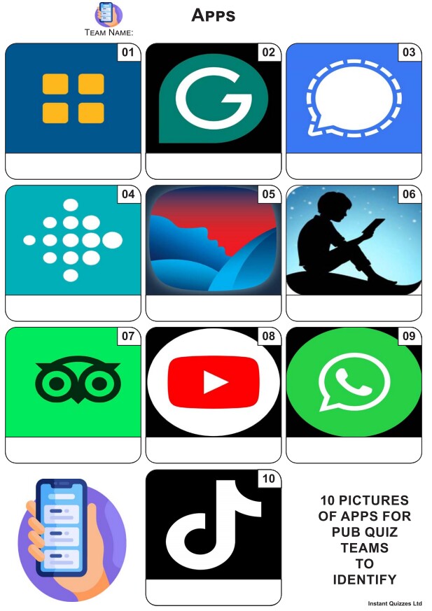 Apps Mini Picture Quiz - Z4333