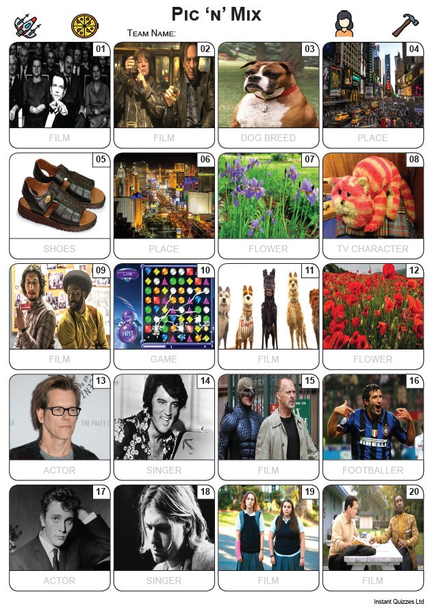 Pic 'n' Mix Picture Quiz - PR2272