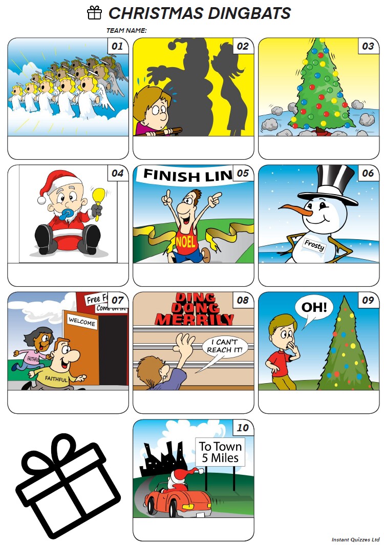 Christmas Dingbats - Z3098