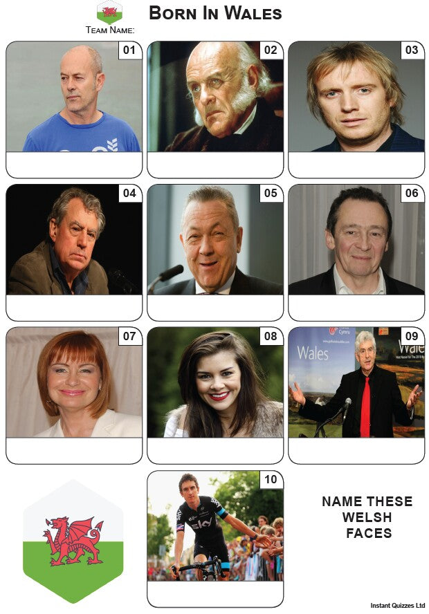 Saint David's Day Quiz Pack 2