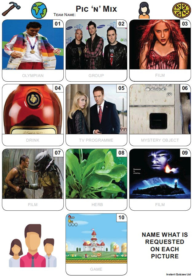 Pic 'n' Mix Mini Picture Quiz - Z3821