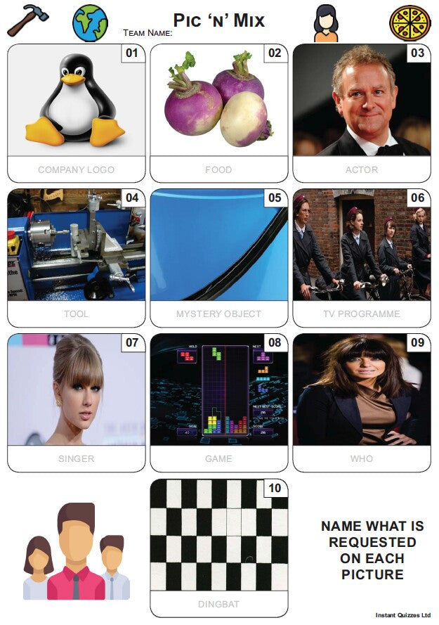 Pic 'n' Mix Mini Picture Quiz - Z3829
