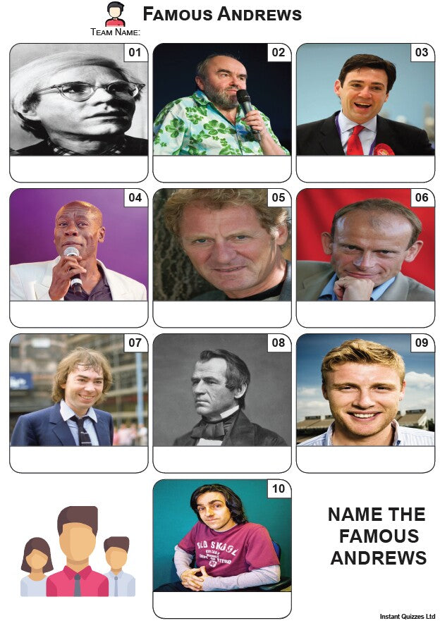 Saint Andrew's Day Quiz Pack 2